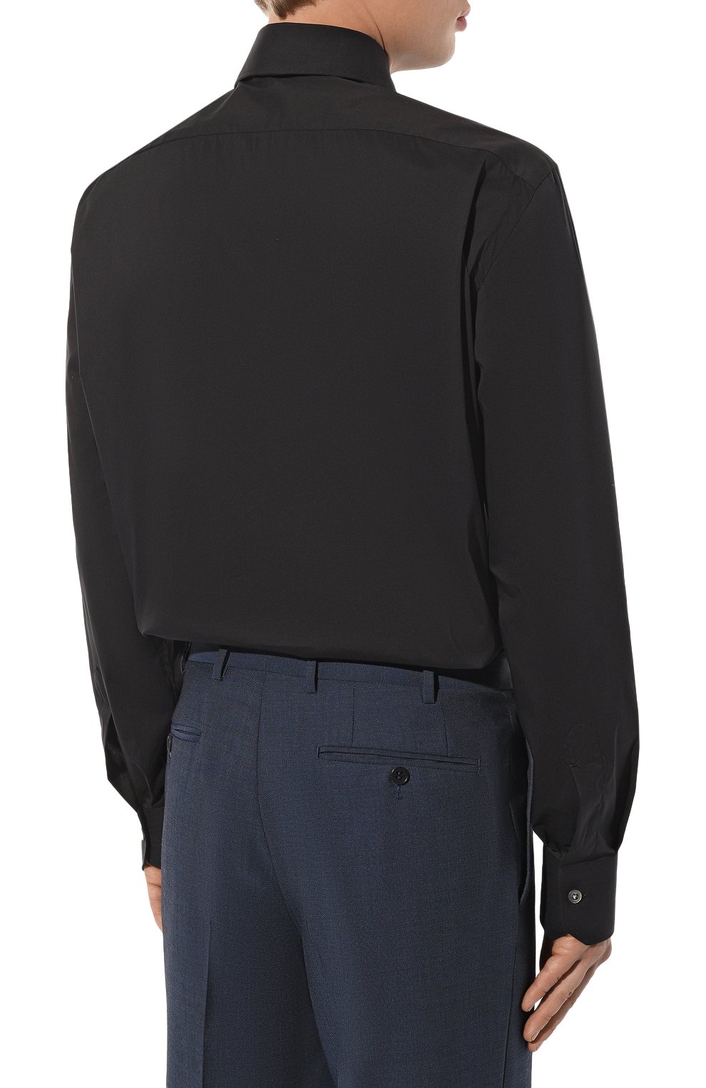 Хлопковая сорочка KITON, арт. UCIH0865408, фото 5