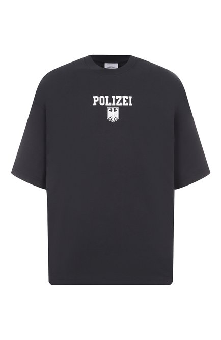 Мужская хлопковая футболка VETEMENTS, арт. UH76TR300B