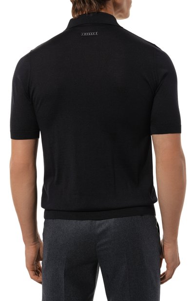 Шелковое поло ZILLI, арт. KZP002M0640VVL000, фото 4