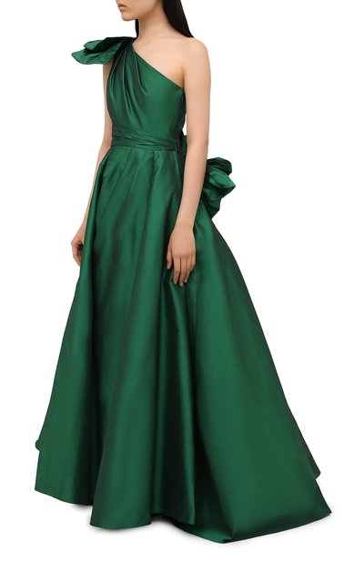 Платье ZUHAIR MURAD зеленого цвета по цене 521000 руб., арт. DRP20047/FAPL001, фото 3 Платье ZUHAIR MURAD, арт. DRP20047/FAPL001, фото 3