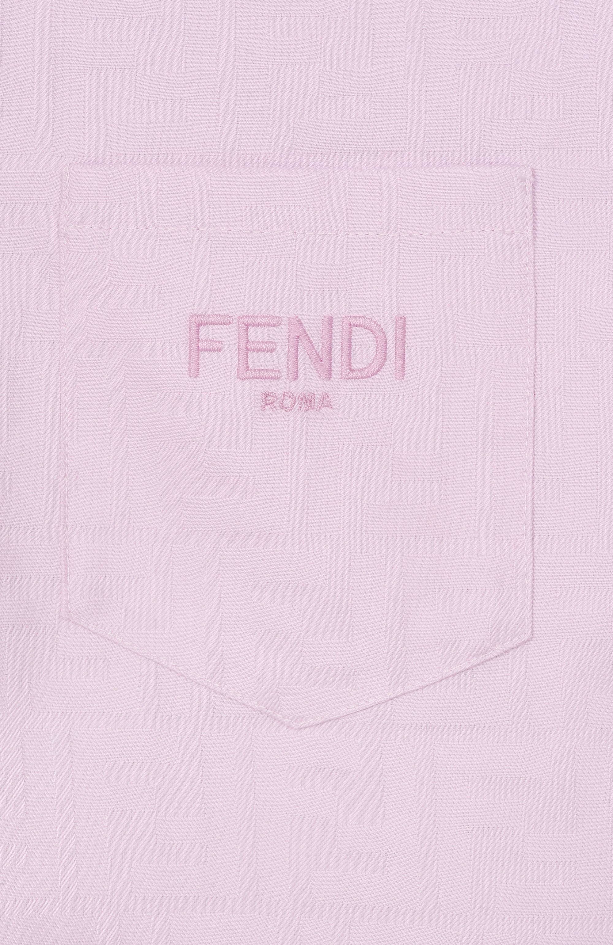 Хлопковое платье FENDI, арт. JFB852/AS64/8A-12+, фото 3