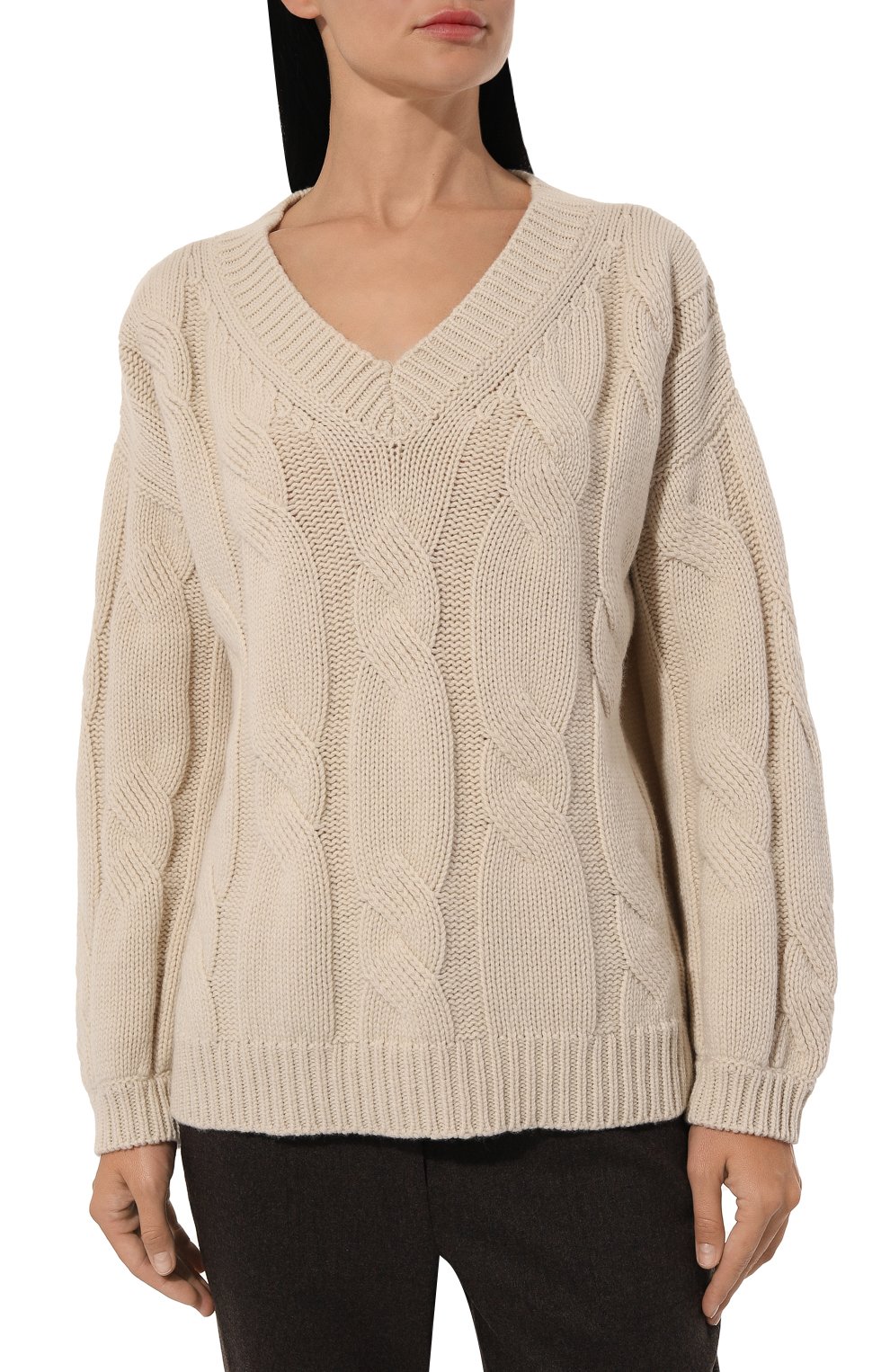 Свитер из шерсти и кашемира LORENA ANTONIAZZI, арт. A24143VM91A/2472, фото 3