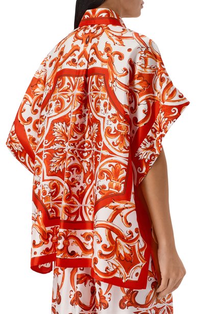 Шелковая рубашка DOLCE & GABBANA, арт. F5T52T/GDDRE, фото 4