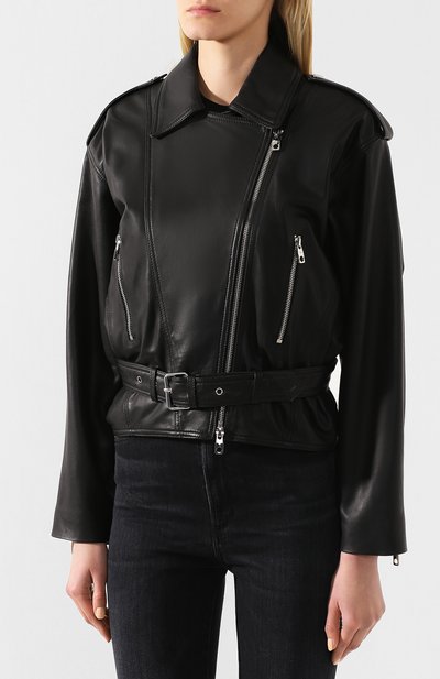 Кожаная куртка EMPORIO ARMANI, арт. 5NB04P/52P08, фото 3