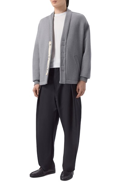 Хлопковый кардиган MORDECAI серого цвета по цене 62950 руб., арт. 26E96MUJ10E, фото 2 Хлопковый кардиган MORDECAI, арт. 26E96MUJ10E, фото 2