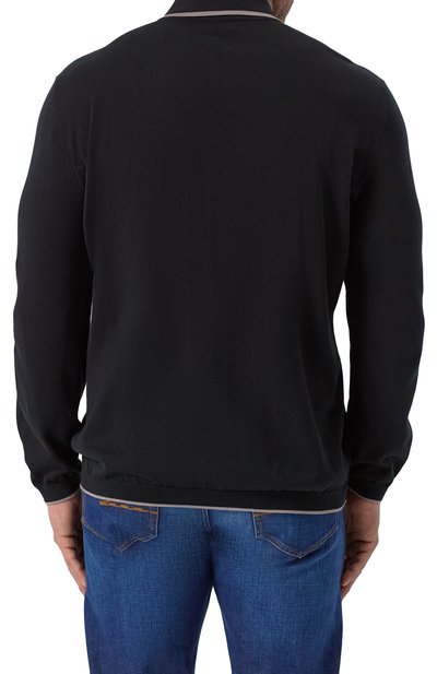 Хлопковая рубашка BRUNELLO CUCINELLI, арт. M29203405, фото 4