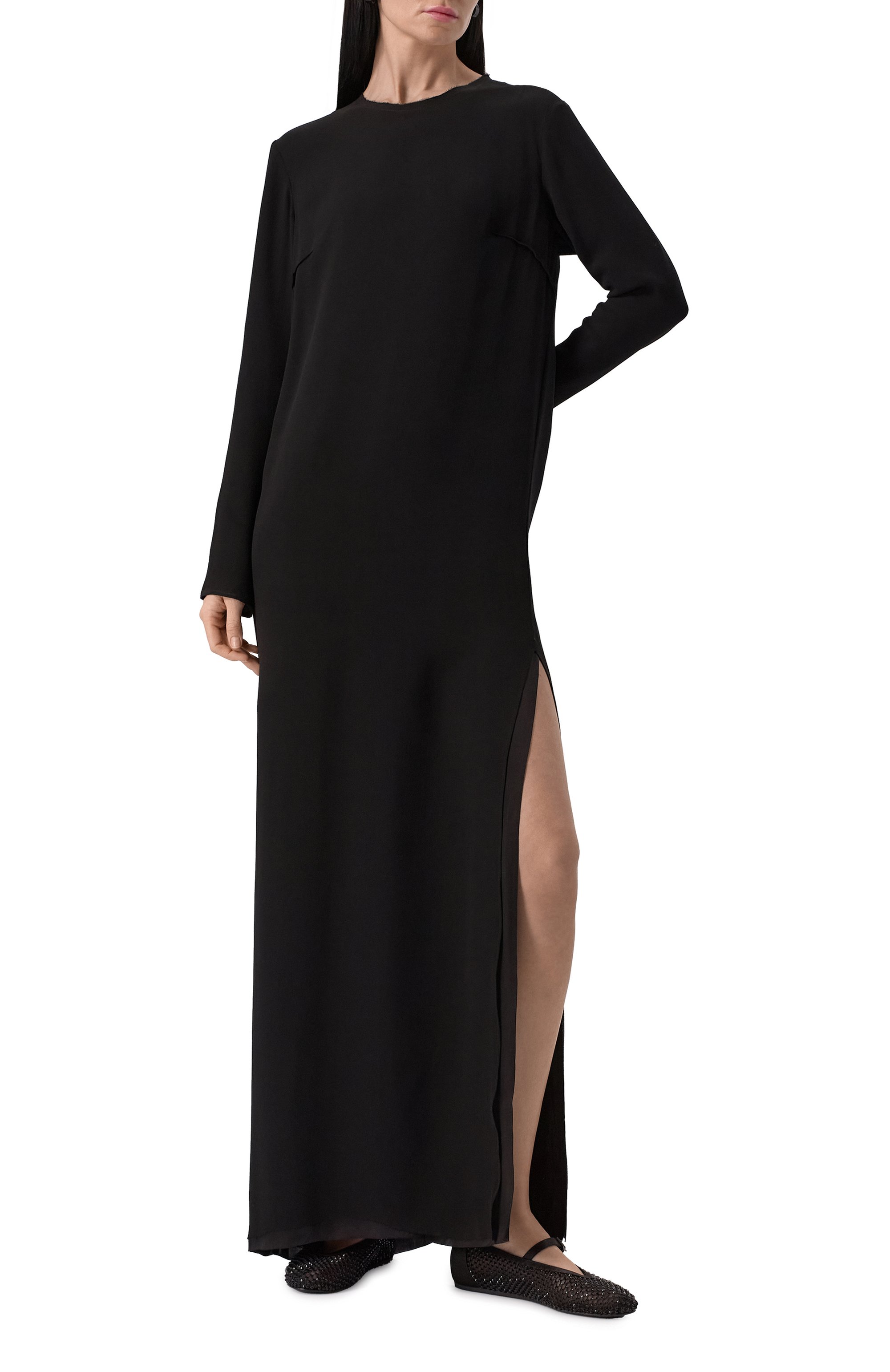 Шелковое платье ALBUS LUMEN, арт. AL.RT25.014.DRESS, фото 2