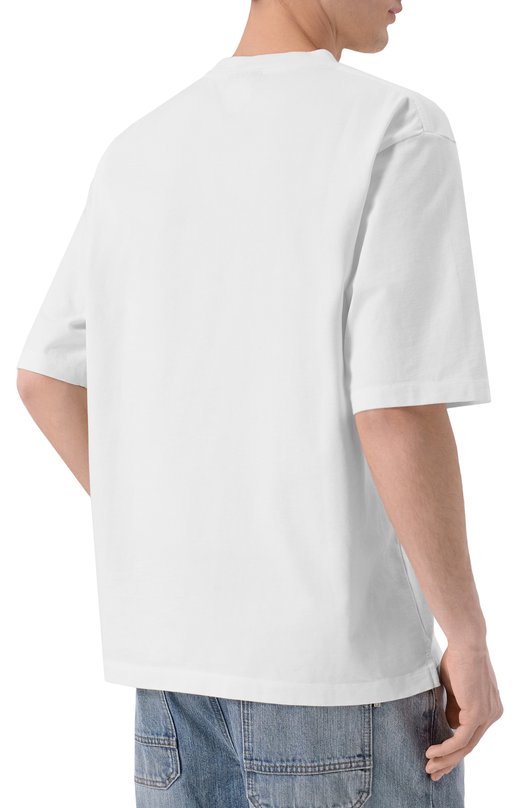 Хлопковая футболка Dsquared2 S74GD1556/D20106 Белый  S74GD1556/D20106 Фото 4