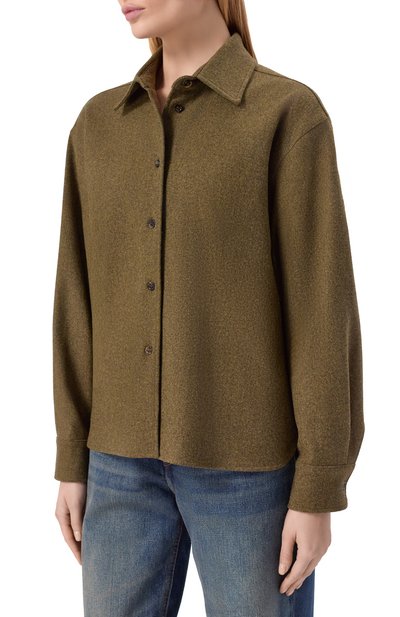 Шерстяная рубашка MAX MARA, арт. BENARES1234, фото 3