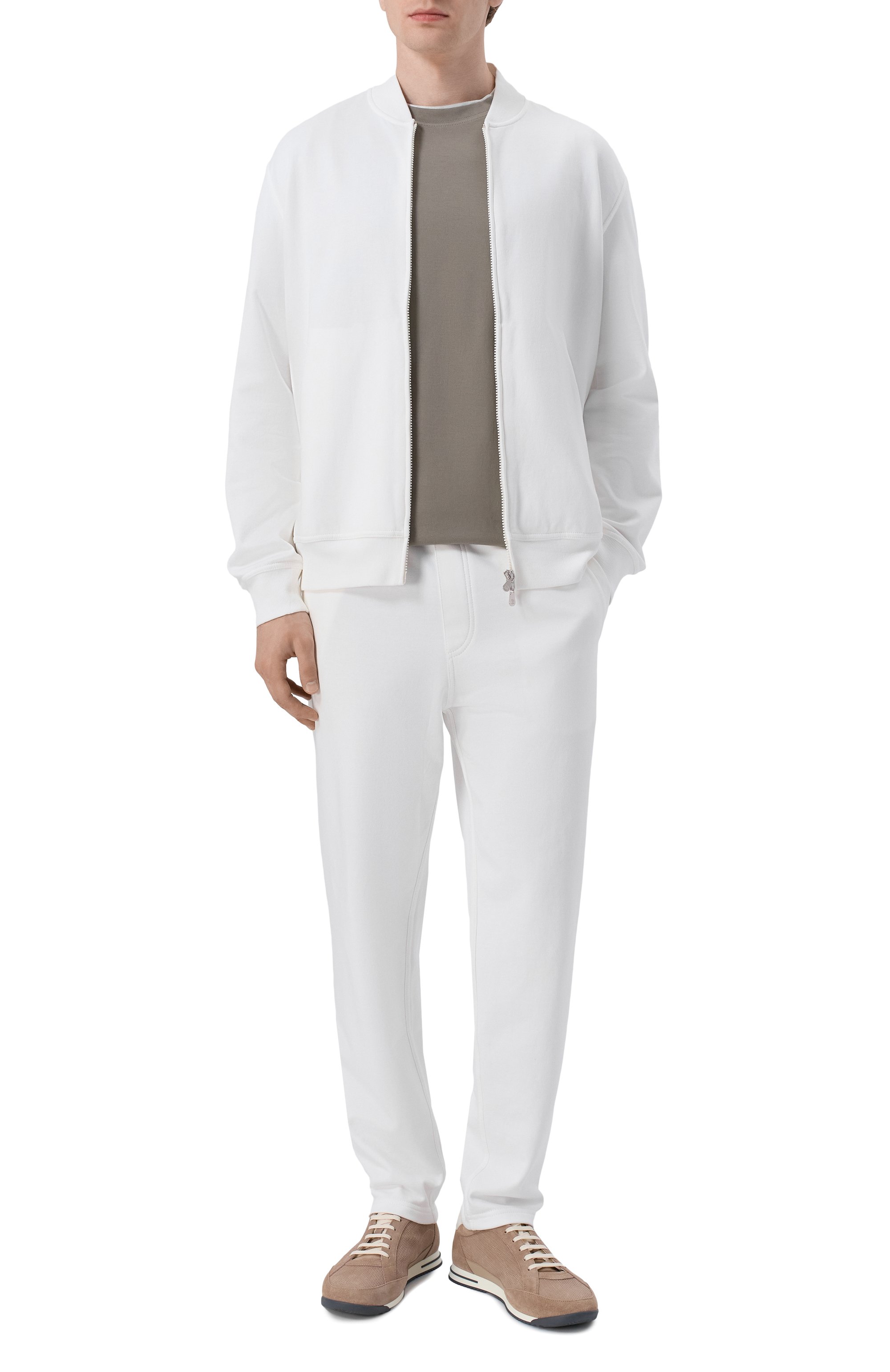 Замшевые кроссовки BRUNELLO CUCINELLI, арт. MZUQHGA348, фото 2