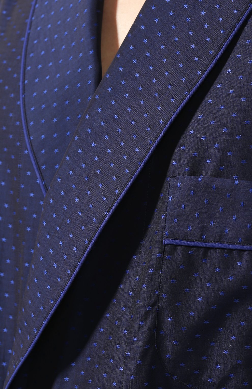 Хлопковый халат ROBERTO RICETTI, арт. VESTAGLIA R0BE/KING JACQUARD2538-604D, фото 5