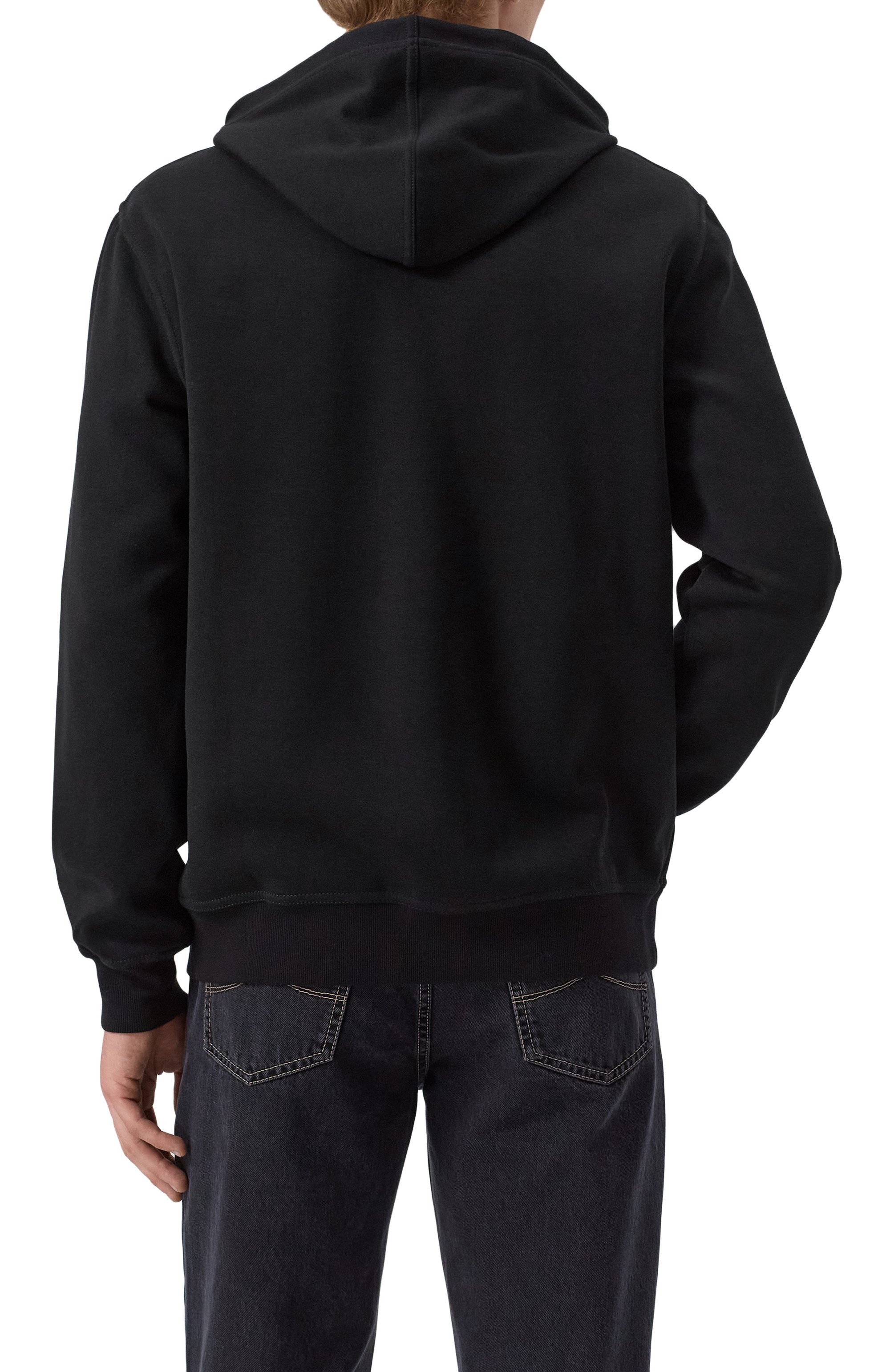 Толстовка из хлопка и кашемира BRUNELLO CUCINELLI, арт. MM8319069G, фото 4