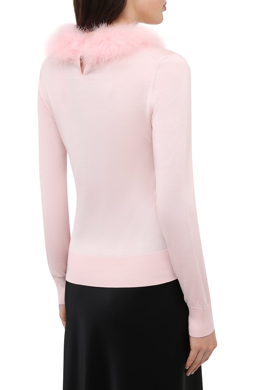 Шелковый пуловер DOLCE & GABBANA, арт. FX196Z/JASNA, фото 4