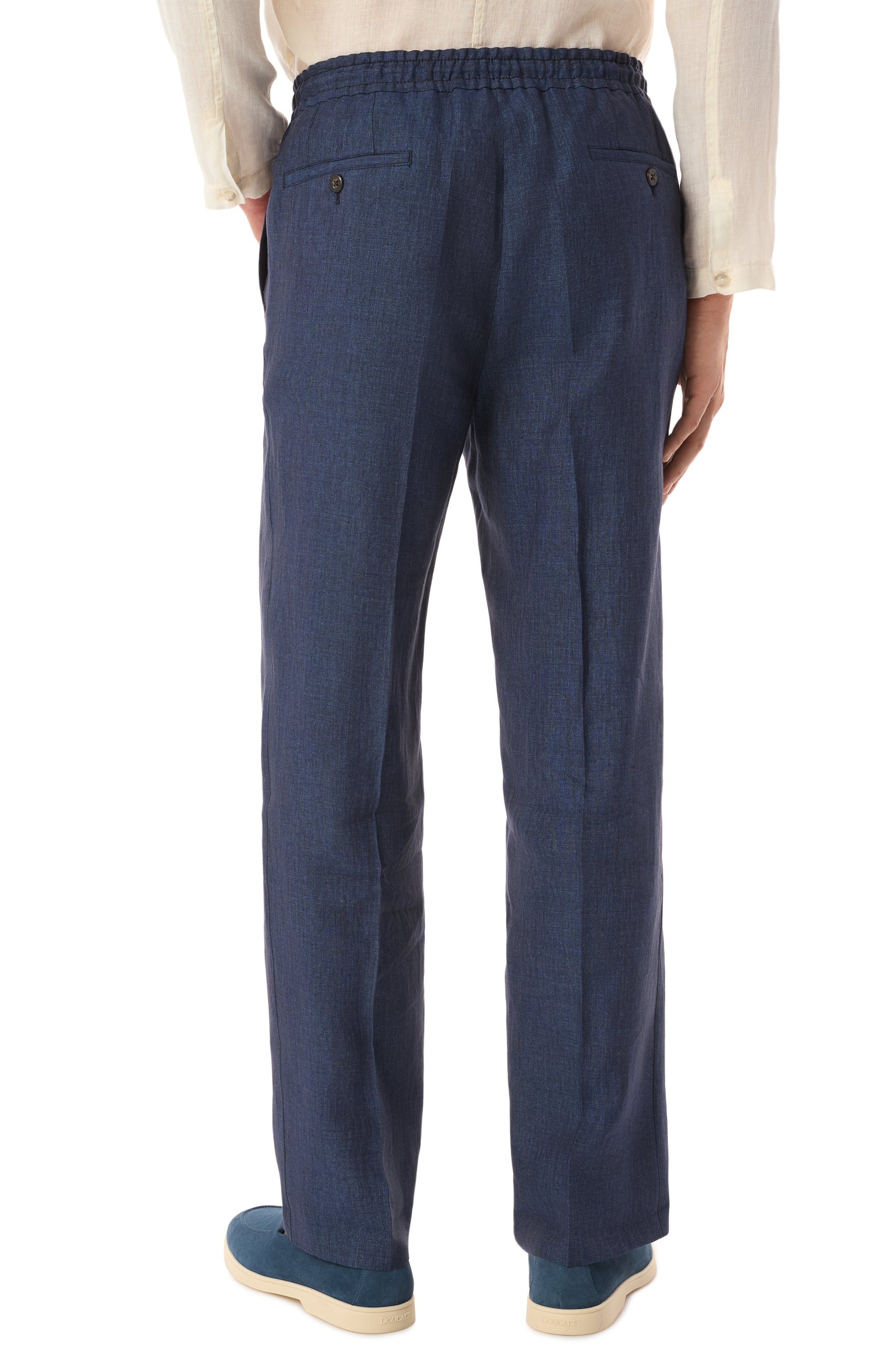 Льняные брюки CORNELIANI, арт. 254L27-2514159, фото 4