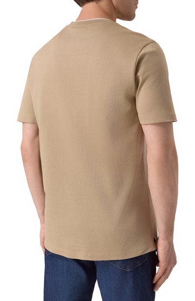 Хлопковая футболка BOSS, арт. 50524998, фото 4