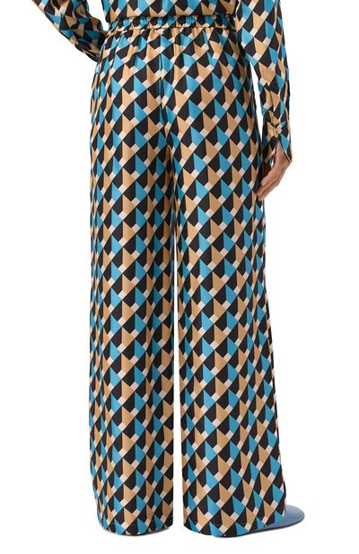 Шелковые брюки LORENA ANTONIAZZI, арт. P2567PA31D/4885, фото 4