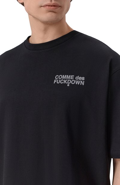 Хлопковая футболка COMME DES FUCKDOWN, арт. CFABM01998, фото 5