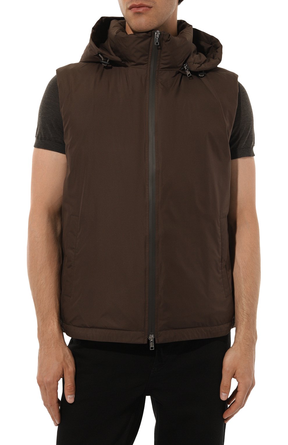 Пуховый жилет YVES SALOMON, арт. 24EHG01468B13W, фото 3