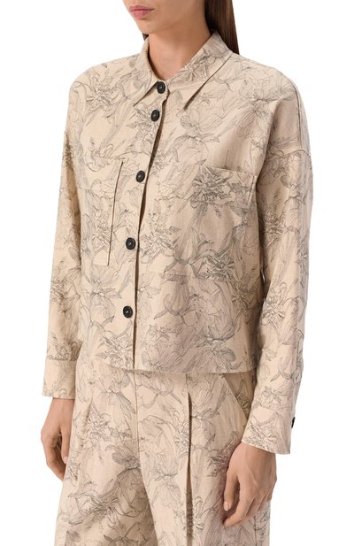 Рубашка из вискозы и льна WINDSOR, арт. 52 DB340HV 10019671/10019671, фото 3