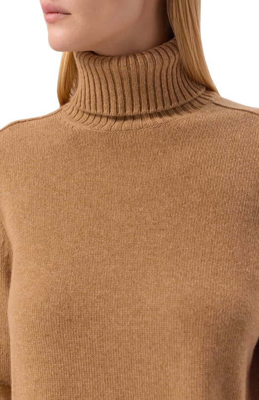 Кашемировый свитер Loro Piana FAL2011 Бежевый  FAL2011 Фото 5