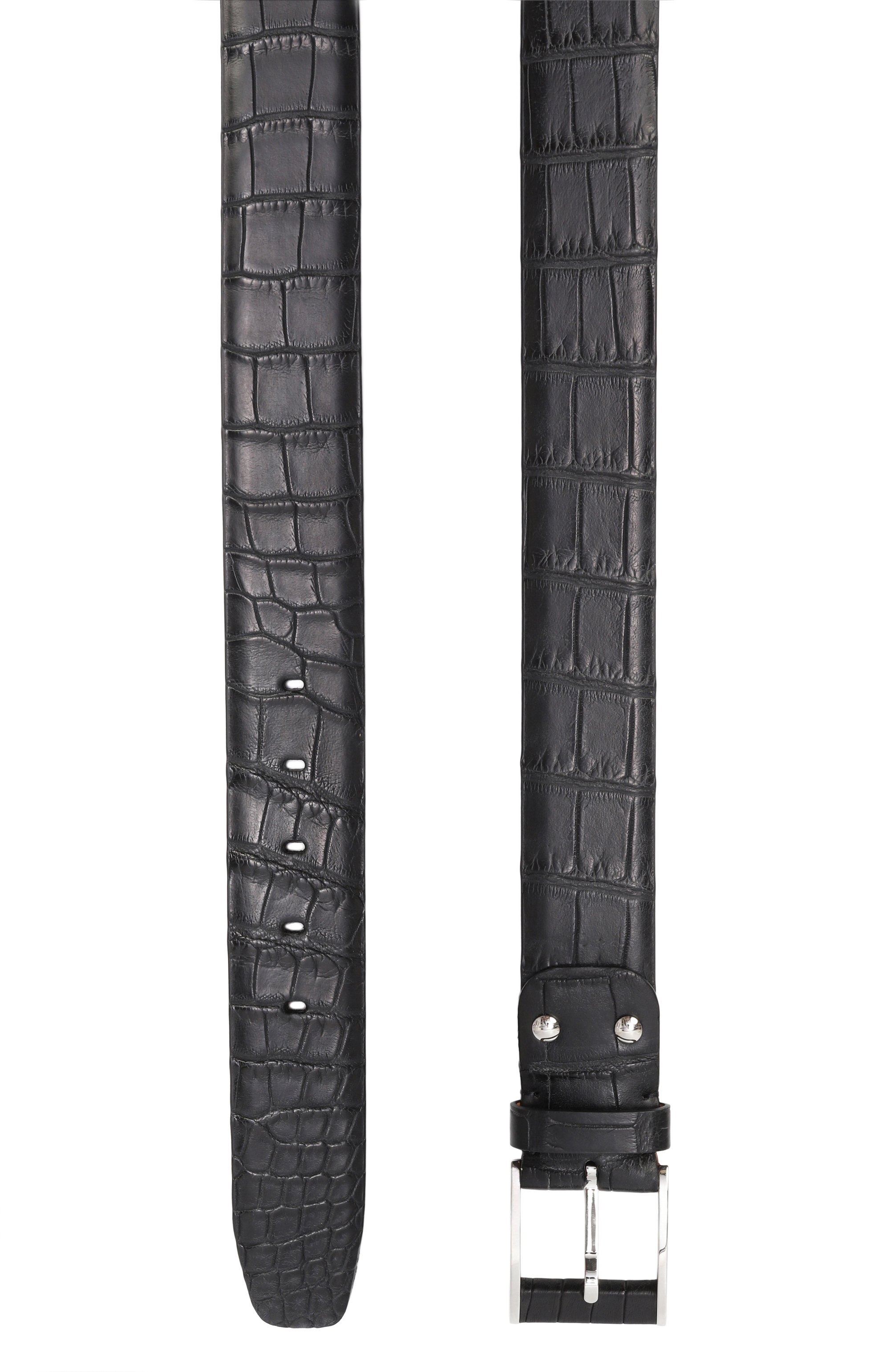 Ремень из кожи аллигатора ZILLI, арт. B12640M1010VRUT00, фото 3