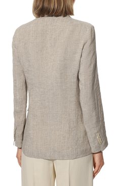 Льняной жакет BRUNELLO CUCINELLI, арт. MH597RL206, фото 4
