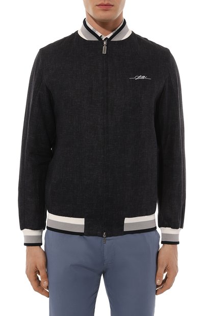 Льняной бомбер ZILLI, арт. B0M01BM0800VZL0T1, фото 3