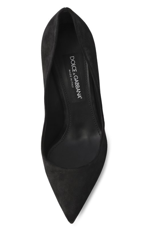 Замшевые туфли Cardinale 105 Dolce & Gabbana CD1838/B7260 Чёрный  CD1838/B7260 Фото 6