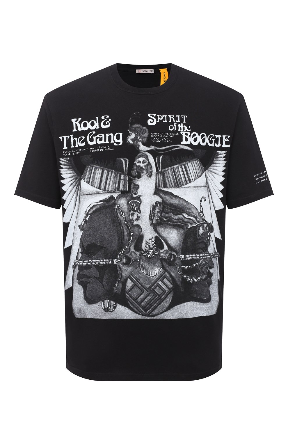 Хлопковая футболка 7 moncler fragment hiroshi fujiwara MONCLER GENIUS, арт. F2-09U-8C705-10-8392B, фото 1