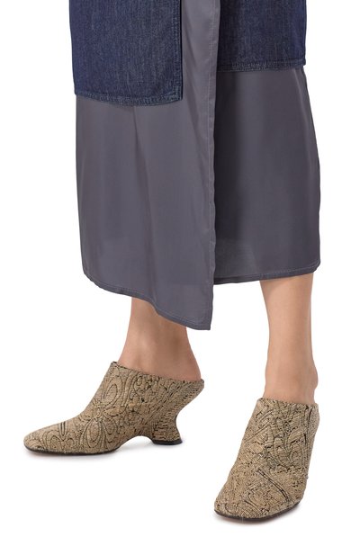 Текстильные мюли DRIES VAN NOTEN, арт. WS251/1557/701, фото 3