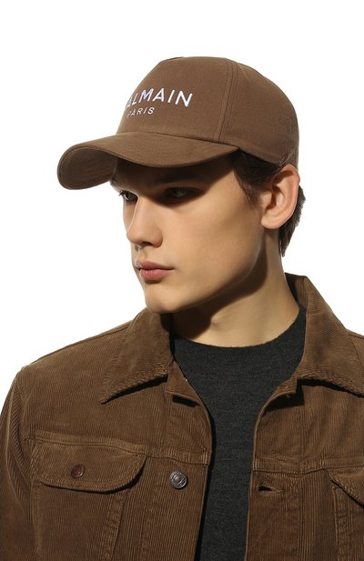 Хлопковая бейсболка BALMAIN, арт. XH1XA000/BB31, фото 2