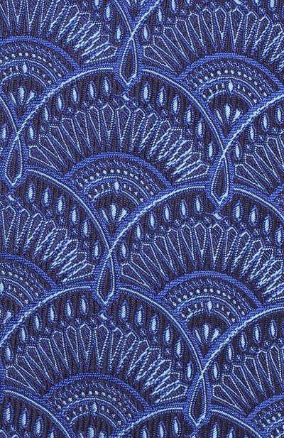 Шелковый галстук с узором TURNBULL & ASSER, арт. TIE002-BB232, фото 3