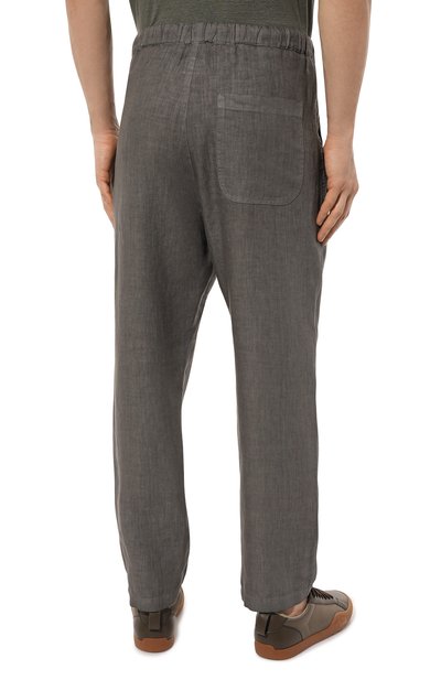 Льняные брюки 120% LINO, арт. Y0M29CK/0000253/S00, фото 4