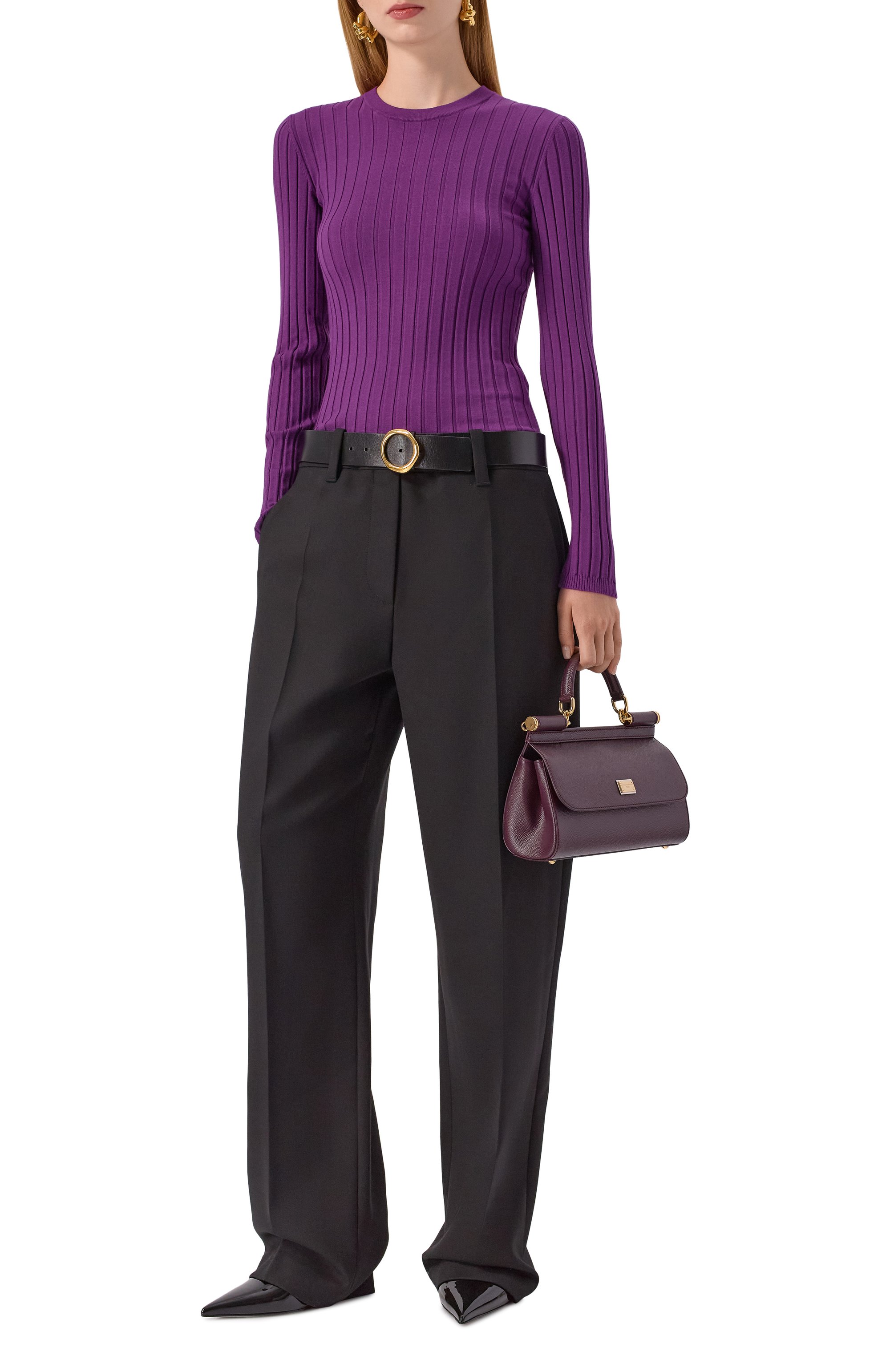 Пуловер из вискозы DOLCE & GABBANA, арт. FXX65T/JFMHF, фото 2