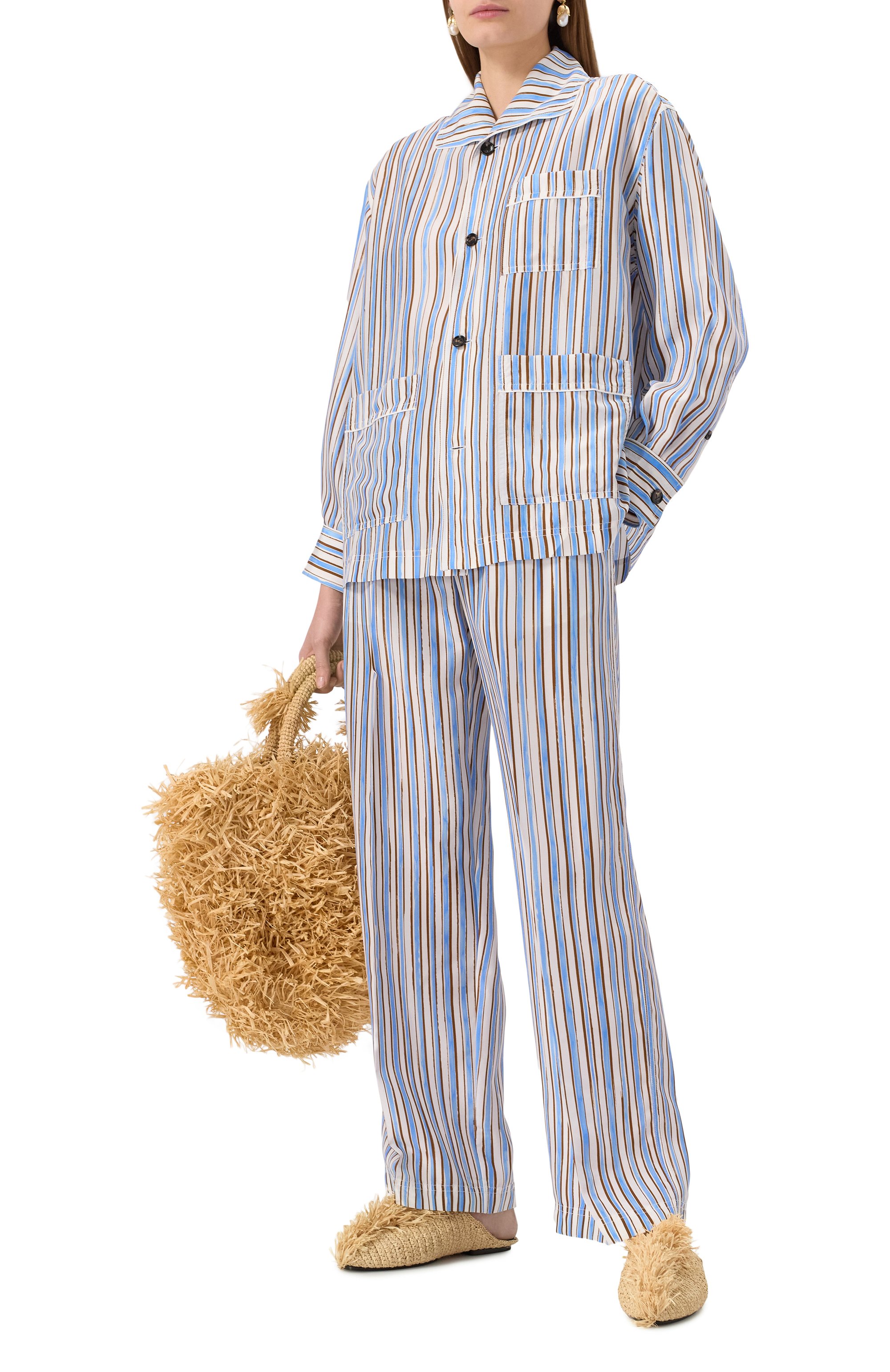 Сабо из рафии JIL SANDER, арт. J44WP0035-P2306, фото 2