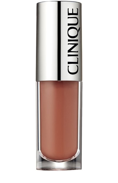 Женские блеск для губ pop splash lip gloss + hydration, оттенок 02 caramel pop CLINIQUE, арт. K260-02