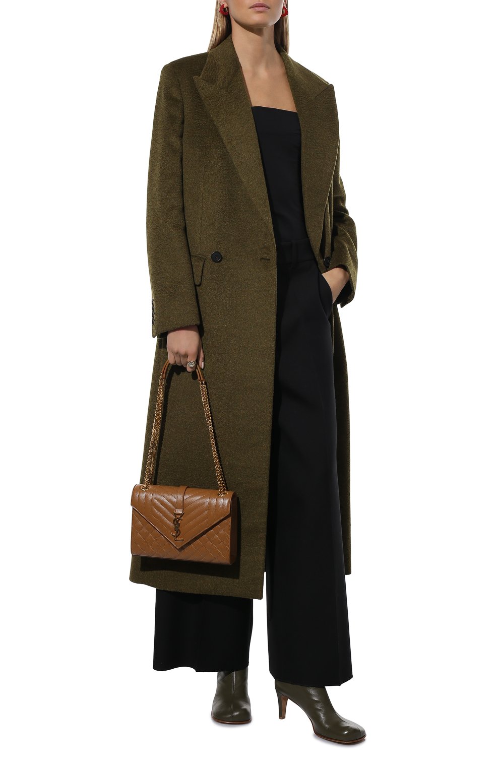 Сумка monogram envelope medium SAINT LAURENT, арт. 600185/B0W91, фото 3