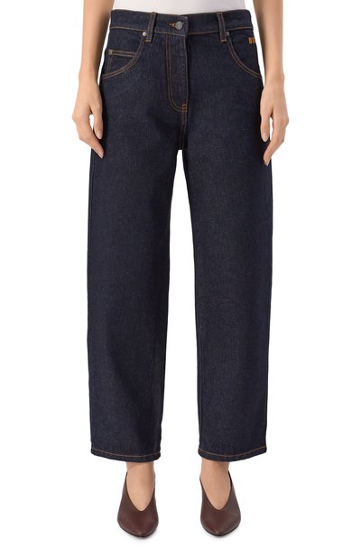 Джинсы MSGM темно-синего цвета по цене 29950 руб., арт. 3941MDP235/257763, фото 3 Джинсы MSGM, арт. 3941MDP235/257763, фото 3