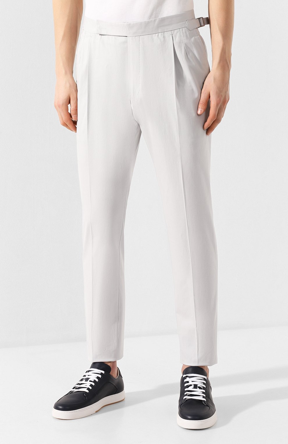 Хлопковые брюки ZEGNA, арт. 714F09/77FA12, фото 3