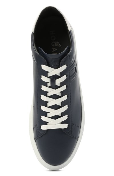 Кожаные кеды HOGAN, арт. HXM3650J960KLA, фото 5