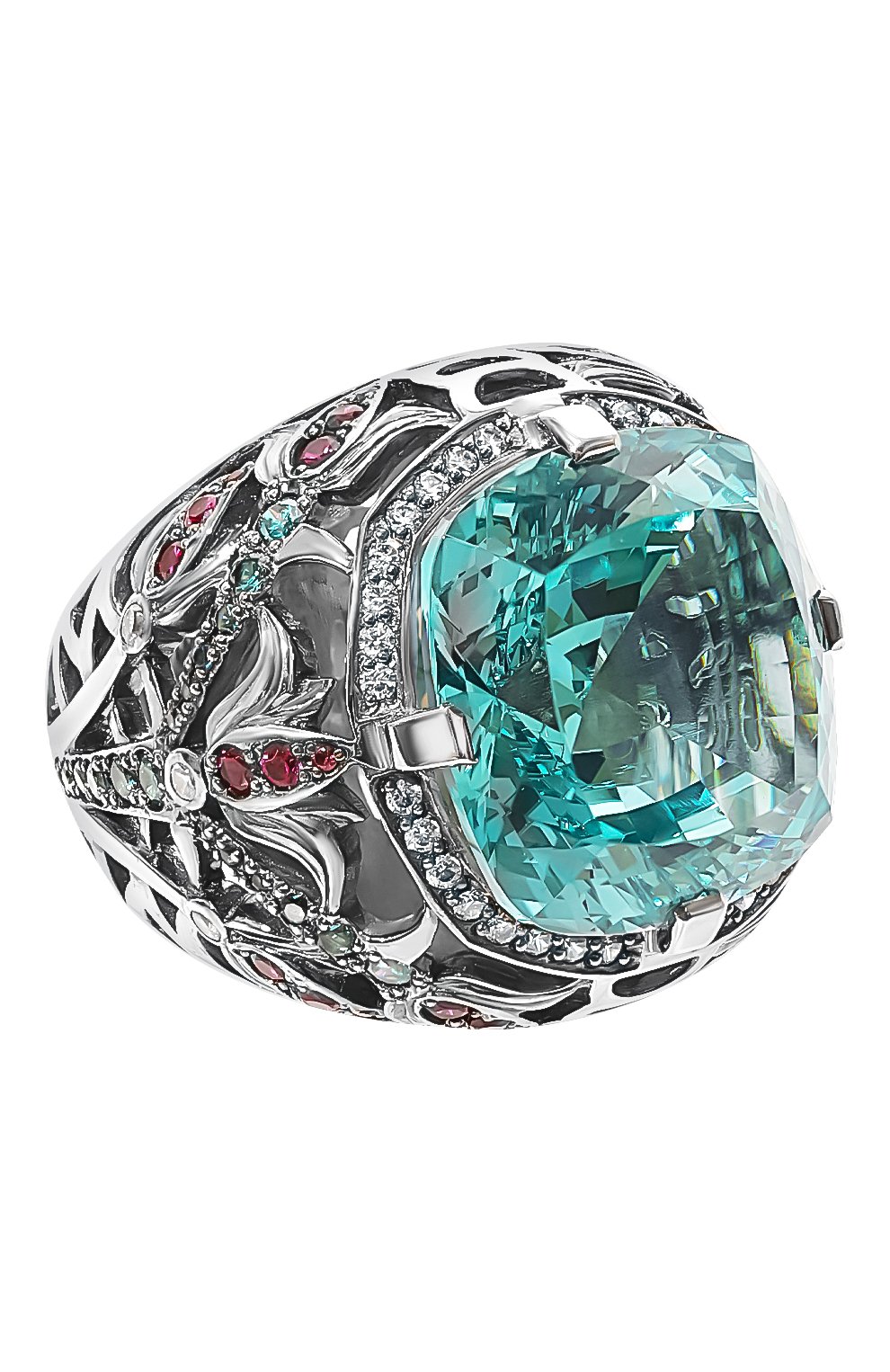 Кольцо square flower QUEENSBEE, арт. 101043, фото 1