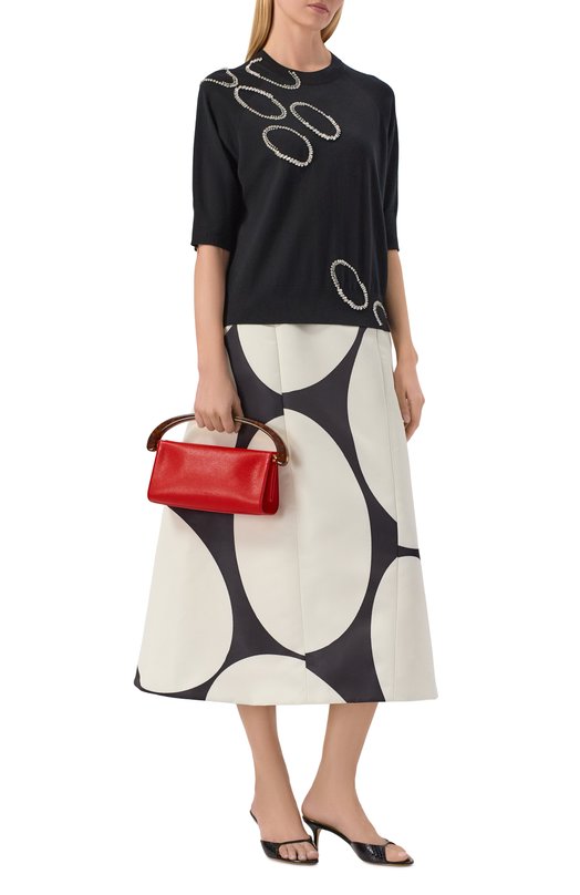 Сумка Dries Van Noten 011562/0116 Красный  011562/0116 Фото 3