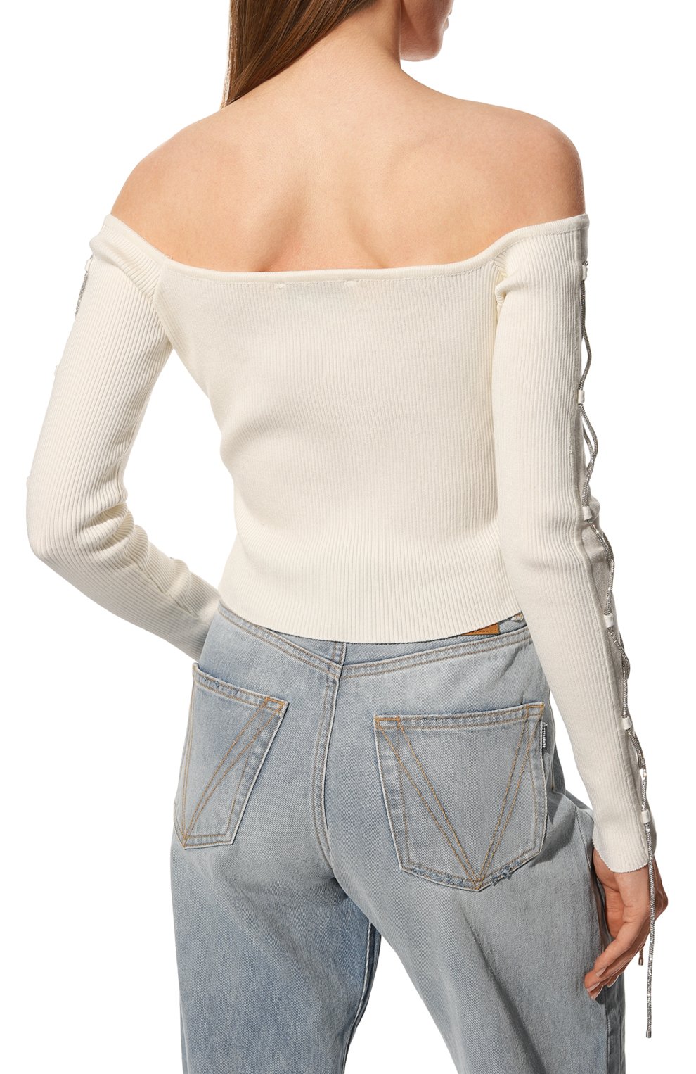 Хлопковый топ GIUSEPPE DI MORABITO, арт. PS23217KN-79, фото 4