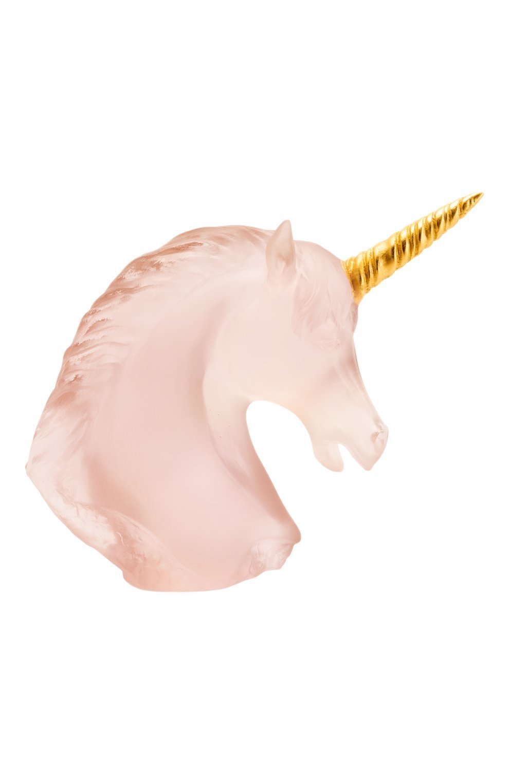 Скульптура unicorn DAUM светло-розового цвета по цене 728500 руб., арт. 05801, фото 1 Скульптура unicorn DAUM, арт. 05801, фото 1
