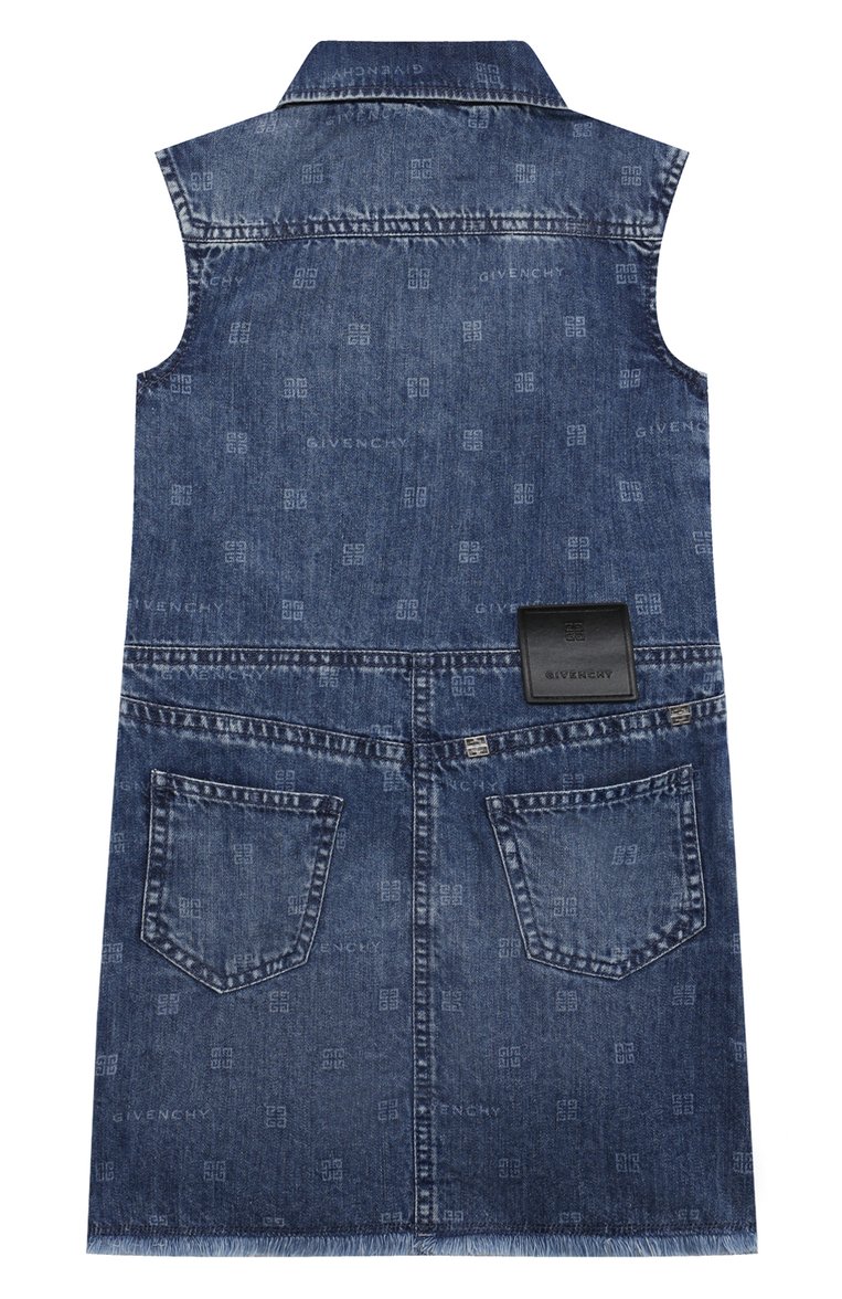 Джинсовое платье-рубашка GIVENCHY, арт. H30059/6A-12A, фото 2