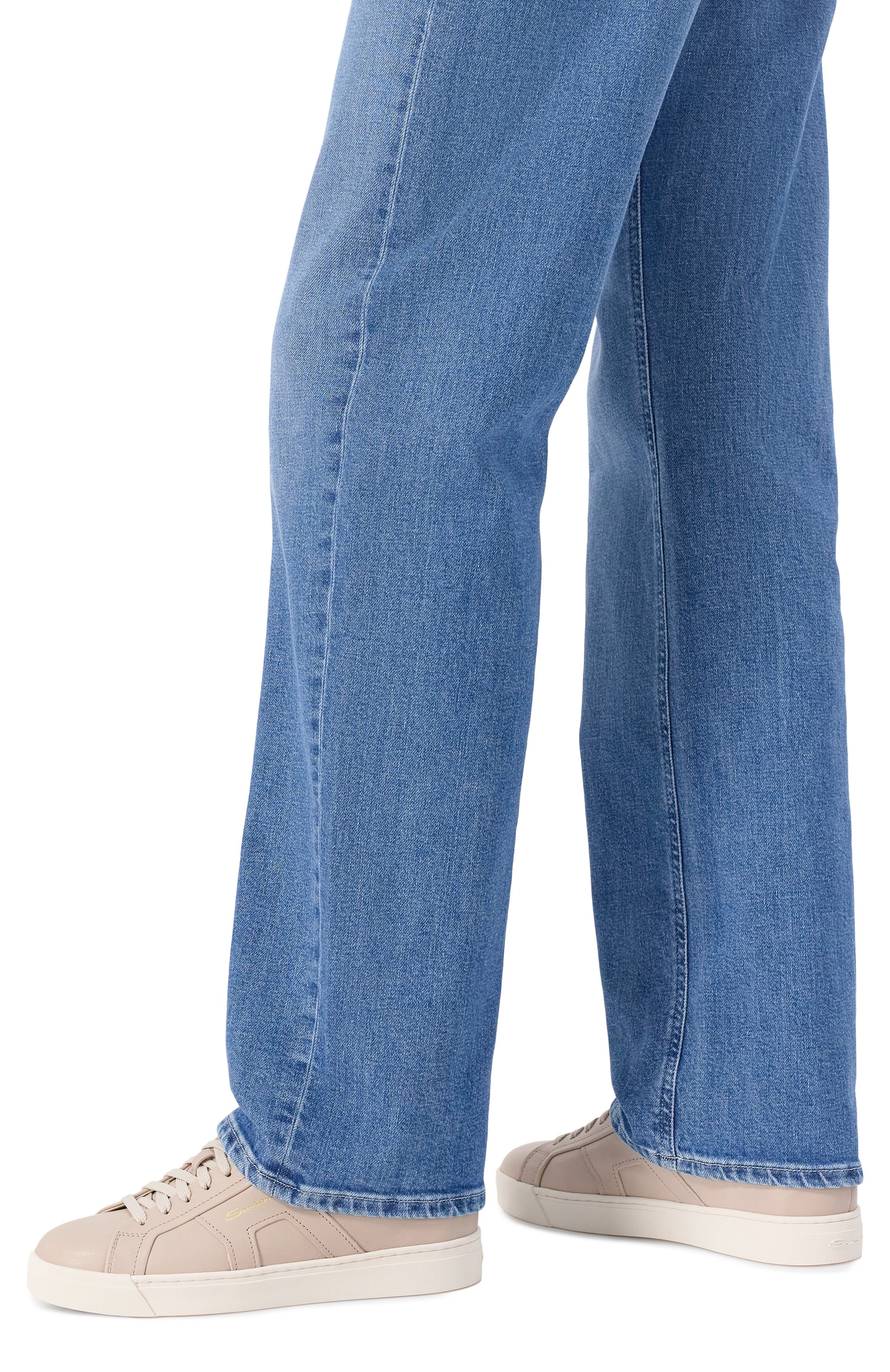 Кожаные кеды SANTONI, арт. WBGG61419PNNPXWL, фото 2