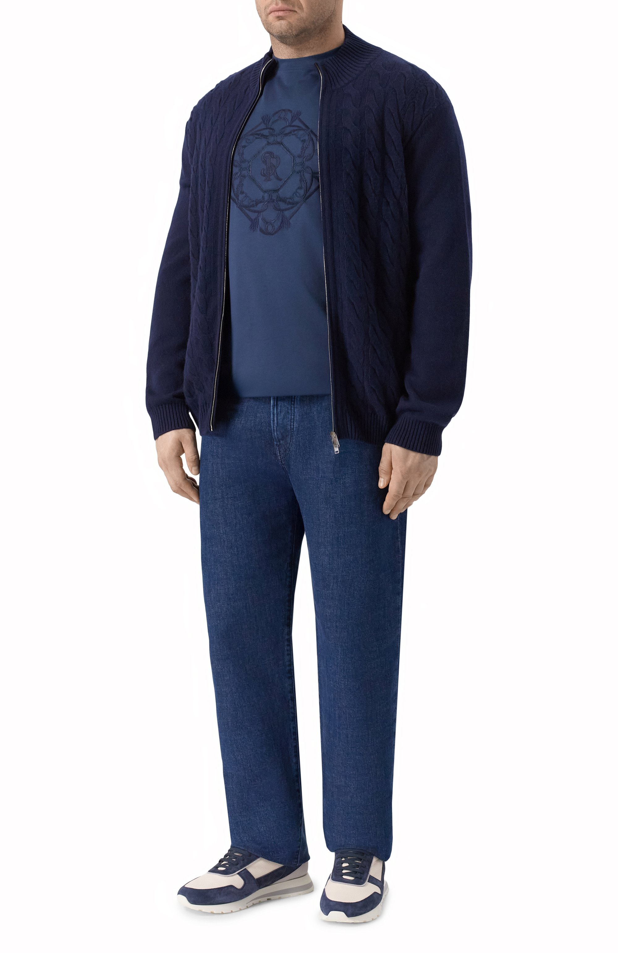 Хлопковая футболка STEFANO RICCI, арт. MNH6104930/LUXT, фото 2