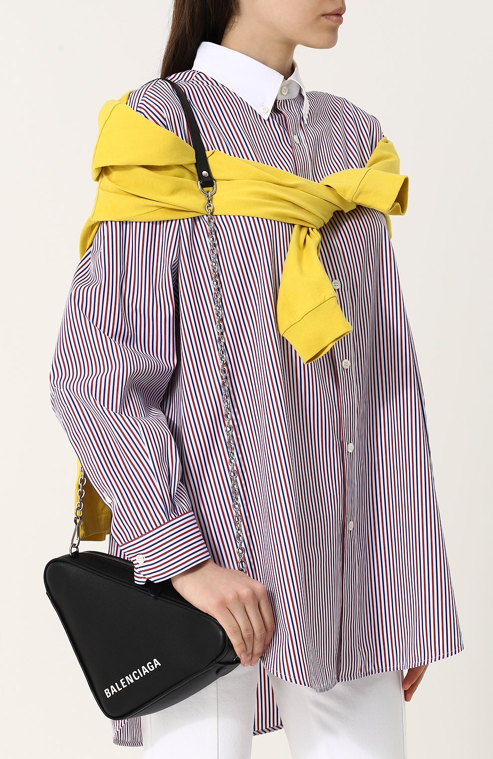 Клатч triangle duffle s BALENCIAGA, арт. 516666/C8K02, фото 5