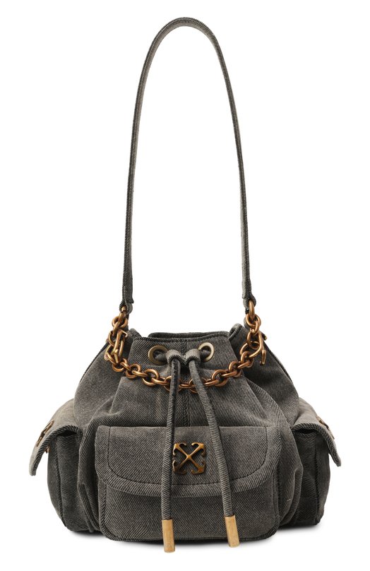 Сумка Dumbo Bucket Off-White 0WMY002F25DEN002 Серый 0WMY002F25DEN002