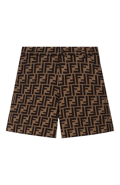 Хлопковые шорты FENDI, арт. JMF274/A6A6/8A-12+, фото 1